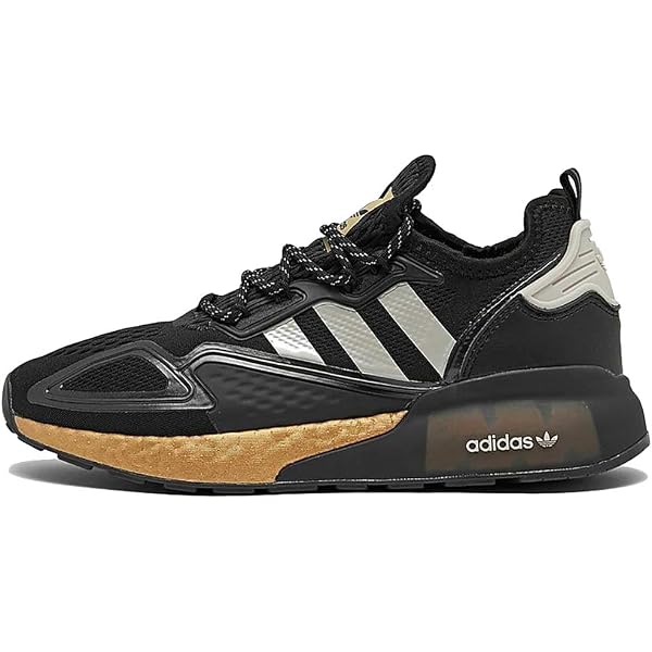 Amazon.com | adidas Originals Zx Fuse Boost Womens Shoes Size 6.5, Color:  Black/Gold | Fashion Sneakers