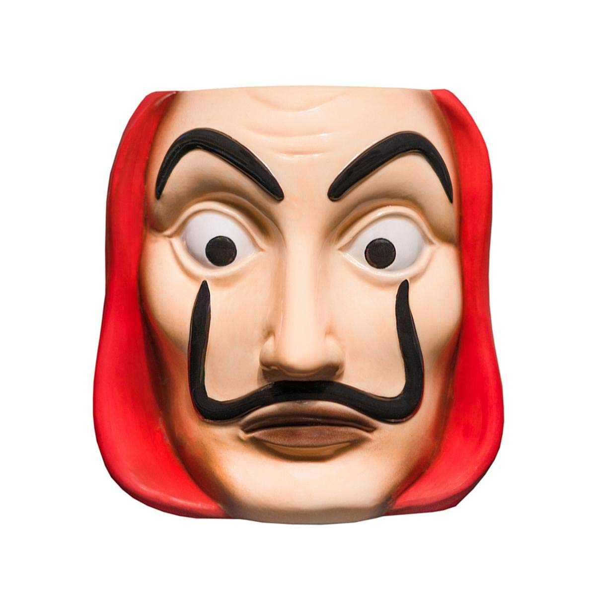 Grupo Erik Ceramic Mug - Money Heist Mask | 11.8 oz - 350 ml Coffee Mug Tea, Cool Mugs and Cups | Money Heist Gifts Under 15 Pounds, Gifts for Friends