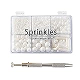 Kasvan White Mix Sugar Sprinkles - Edible Candy