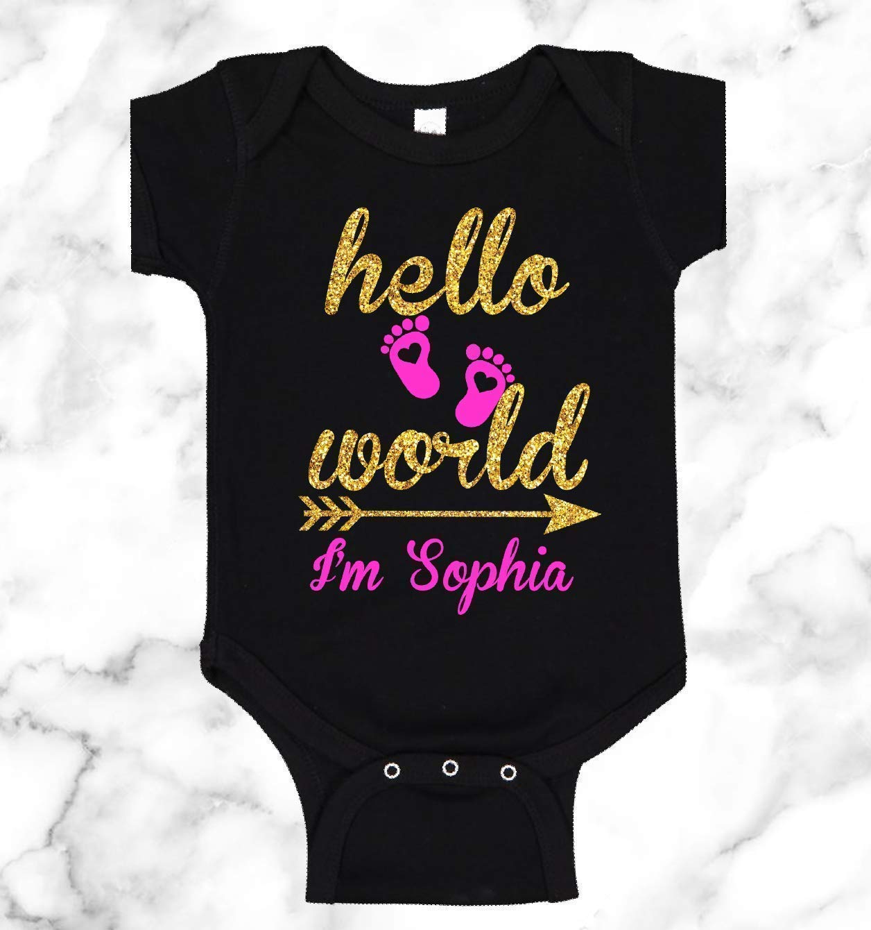 hello world onesie unisex