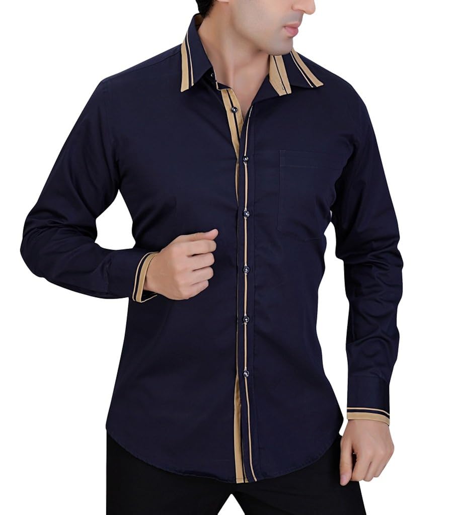 Buy ARANY Mens Casual Shirt 