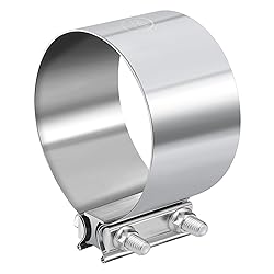 EVIL ENERGY 4.0 Inch Exhaust Clamp,Butt Joint Band