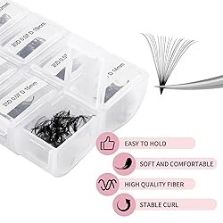 FADLASH Premade Fans Eyelash Extensions 600pcs 14D