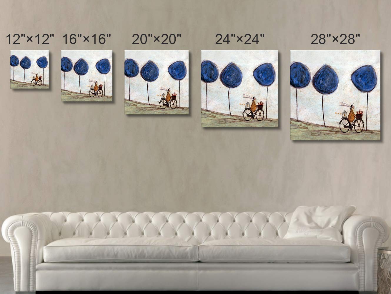 Home Kitchen Abstract Decorative Painting Flowers Living Room