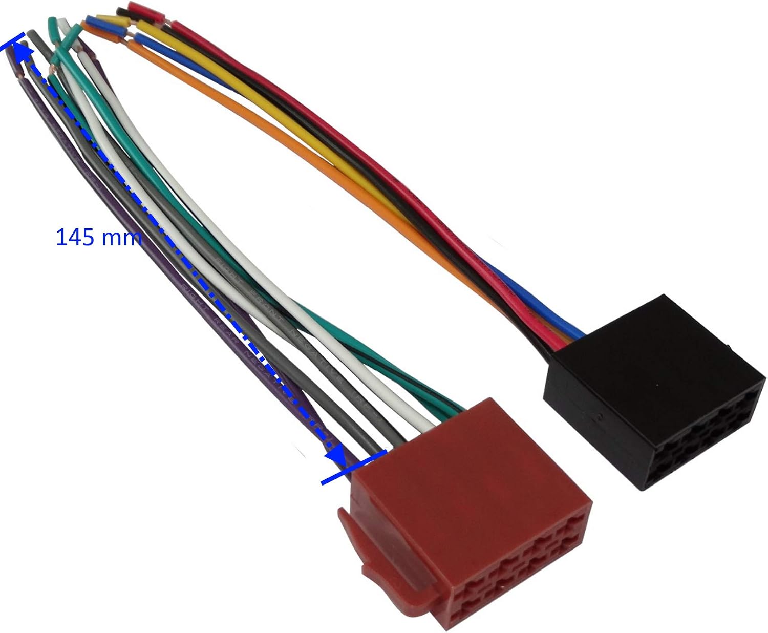 HQ AERZETIX ISO Plug Male to Male Audio Cable Car Wiring C1986-standard - Image 5