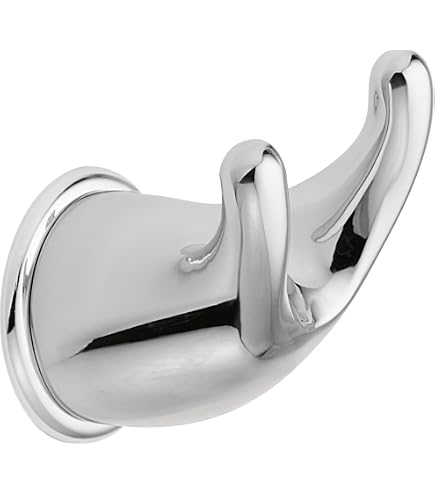 Moen P1703 Gancio In Acciaio Inox - Finitura Acciaio Spazzolato, Linea Donner, Per Bagno E Casa