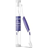 petsmile Professional Pet Toothbrush, Patented 45&deg; Cats + Dogs | Patented 45&deg; Angled Brush Head, Soft Bristles, Reaches Below Gumline, Small + Large Pets, Vet-Recommended, Ergonomic Handle