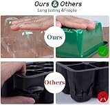 Fuuner Seed Trays 12 Pack 144 Cell Propagator with Lids Adjustable Vents view 4
