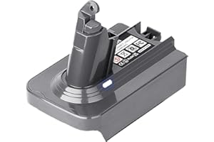 C DSANKE C V6 Battery Adapter for DYS V6 Series Vacuum Cleaner,Convert for Makita 18V Battery BL1850 BL1815 BL1830 to Replacement for DYS Battery V6 SV03 SV04 SV09 DC62 DC59 Cordless Vacuum Battery