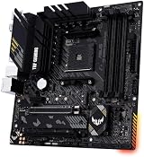 ASUS TUF Gaming B550M-PLUS Motherboard AMD B550 AM4 PCIe 4.0 Dual M.2 DDR4 view 2