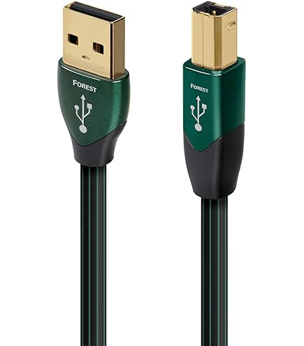 Amazon.com: AudioQuest 1.5 m Carbon USB A > B High-Definition 
