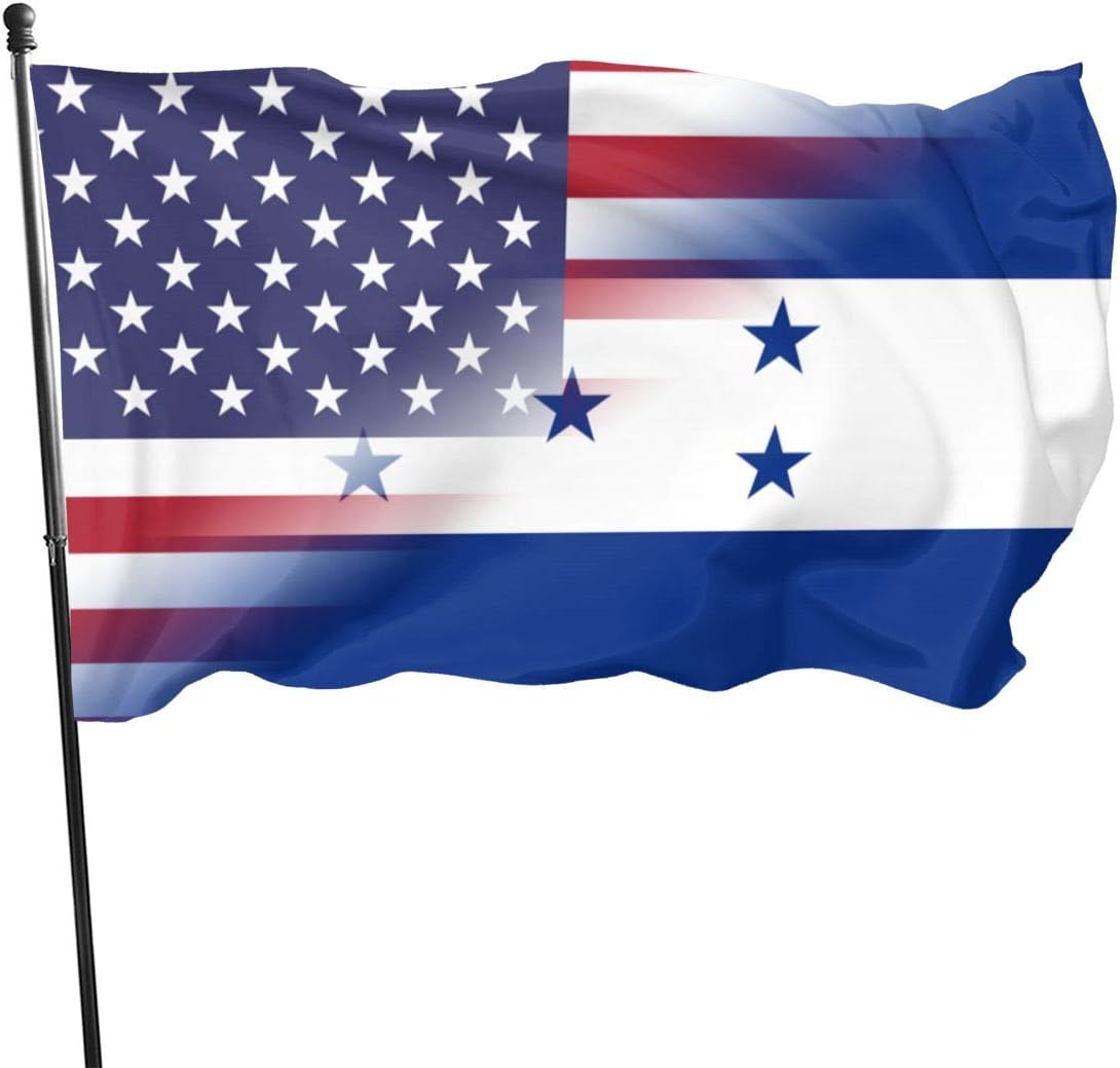 Amazon.com : WUWEJHYQSE American Honduras Flag Flag 3x5 Ft, Home Garden