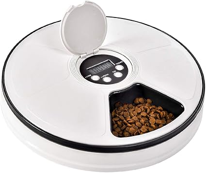 Ancaixin Automatic Feeder With Digital Timer And Music For Dog Cat