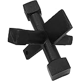 CAMOLIKOS 6 Sided Plumbing Cleanout Plugs Wrench Threaded Drum Trap Cleanout Tools For Installing Or Removing Countersunk Plu