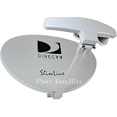 Directv Five LNB Ka/ku Slim Line Dish Antenna for Mpeg-4 C Hd Programming Sl5 (Au9-s)