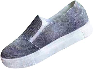 slip on running flat sneakers