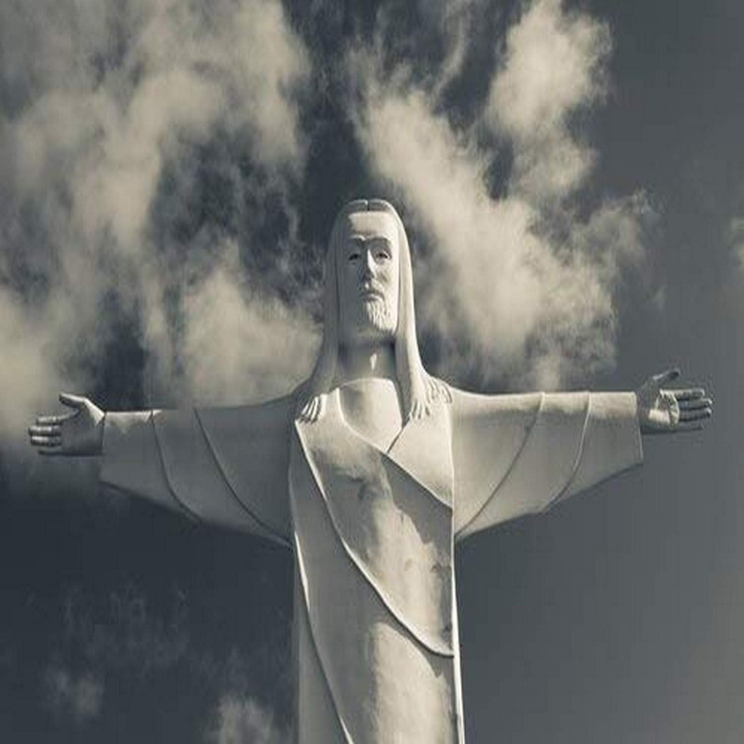 Posterazzi Low angle view of statue of Christ of the Ozarks Eureka Springs Arkansas USA Poster Print (18 x 24)