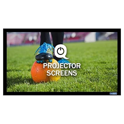 QualGear QG-PS-FF6-169-92-A - Pantalla de proyector 3D de Alta ...