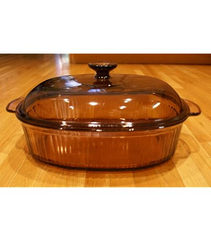 Amazon.com: Corning Vision Visions 4 L (4 Qt.) Cranberry Covered