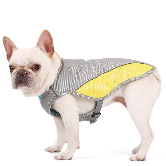 ubest Kühl-Weste für Hunde, Kühlweste Hund Sommer Hundeweste Hundejacke, Geeignet für Kleine Mittlere und Große Hunde, XS