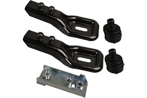 IDPOO Front Seat Lower bracket Block compatible with Jeep Wrangler JL JLU 2018-UP and Gladiator JT 2018-UP, Rear Drop Adjustable 1"-2" Spacer Blocks Slammer Lift Riser,Comfort for taller people (1 seat)