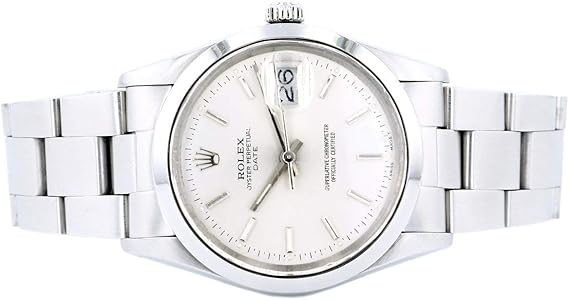 Amazon ロレックス Rolex オイスターパーペチュアル デイト シルバー文字盤 中古 腕時計 レディース W 並行輸入品 レディース腕時計 腕時計 通販