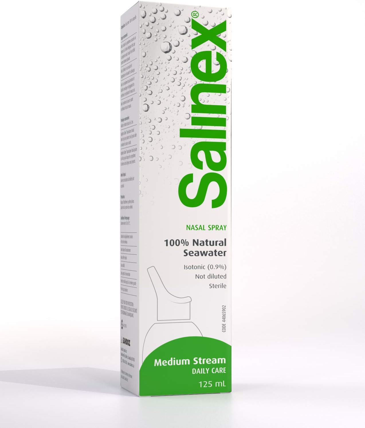 Salinex Daily Nasal Spray Medium, 125mL Amazon.ca Health & Personal Care