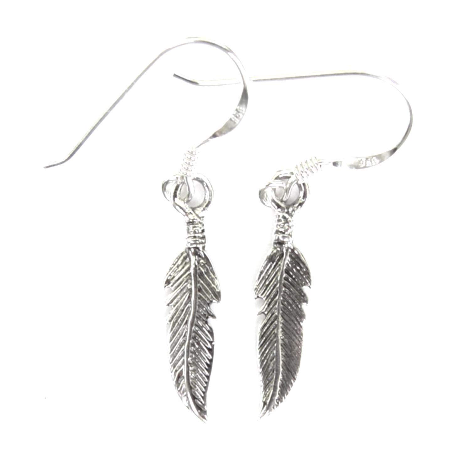 BellaMira Lifestyle Accessories Sterling Silver Feather Earrings Remembrance Jewellery Gift Boxed