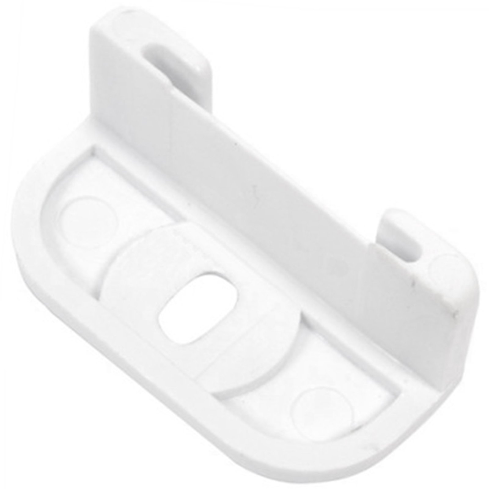 SPARES2GO Integrated Built In Decor Door Slide Rail Bracket for Hotpoint Fridge Freezer