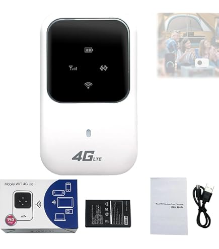 Routeur 4G/5G Portable - Internet Haut Débit 150Mbps, WiFi De Poche, Alimentation Type C