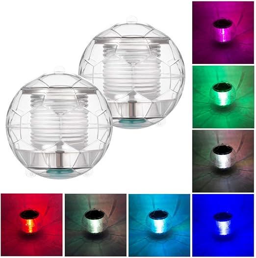 Solar Powered Led Landscape Spotlight Submersible Pond Light Under Water Light For Fountains Garden Pool Decor Donemore7 Waterproof Pond Light Outdoor Lighting Lighting