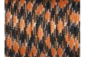 SACOORA 100ft 550 Paracord Parachute Cord Lanyard Mil Spec Type III 7 Strand Core