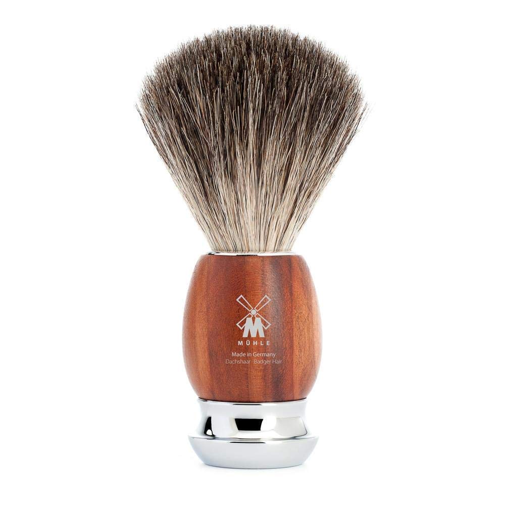 MÜHLE Pure Badger Shaving Brush (Plum Wood) — image 1
