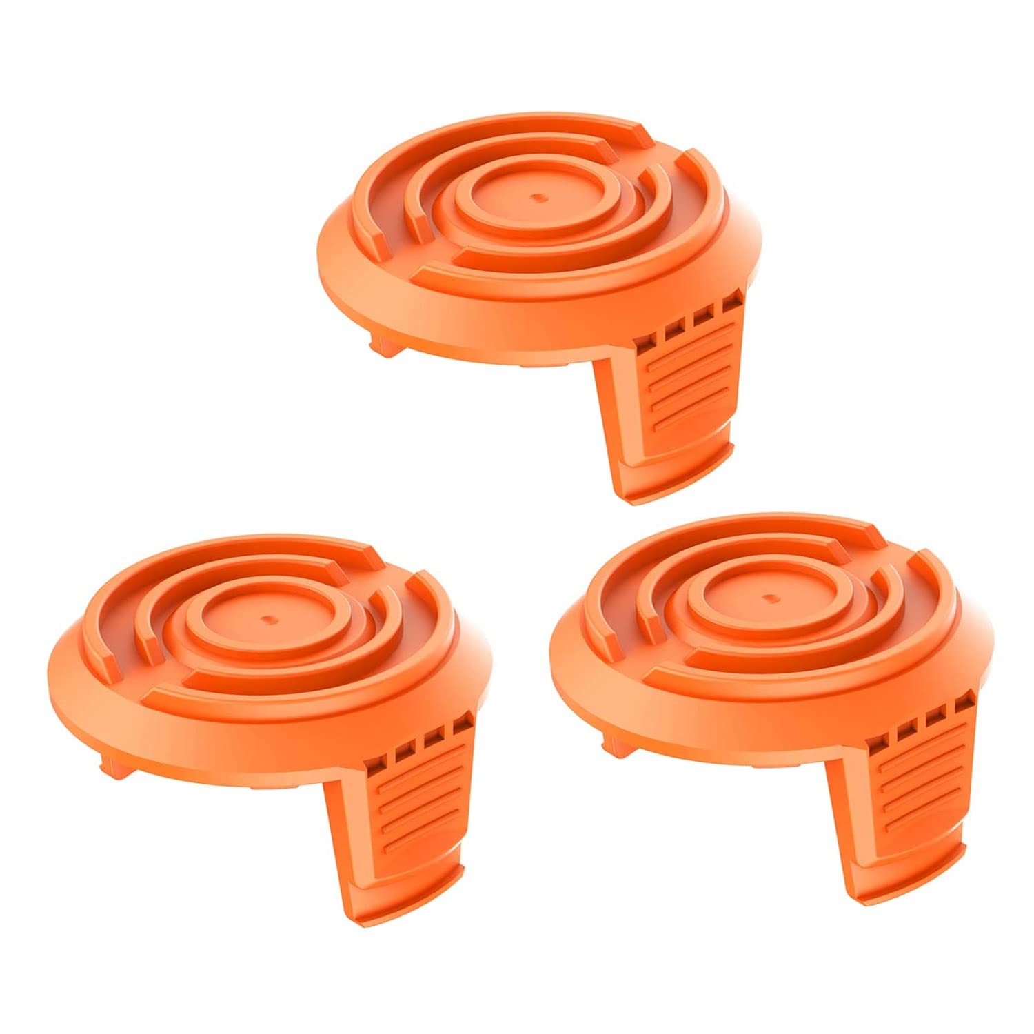 FUSHUI 3 Pcs Trimmer Spool Cover, WA0004 & WA0010 Replacement Cap for Grass Trimmer WG150E WG154E WG155E WG157E WG160E WG163E WG166E WG167E WG169E