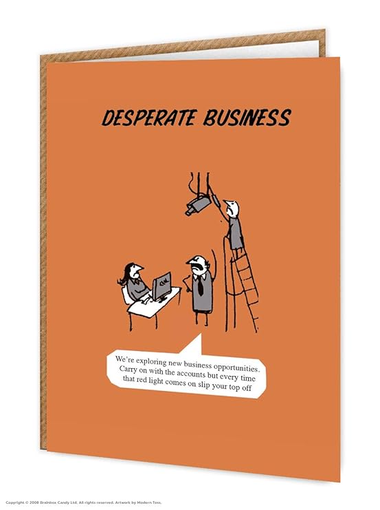 Modern Toss-Business Card Desperate Redlight TV