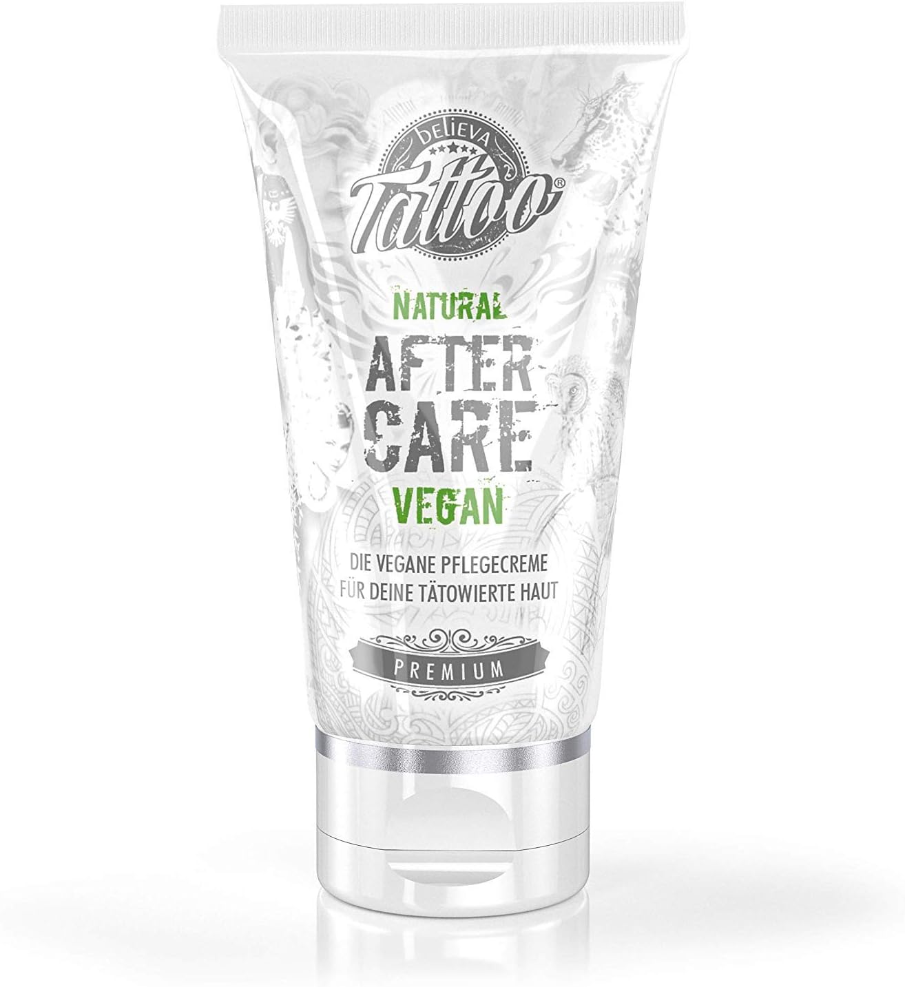 Believa Tattoo Aftercare - 100% vegan tattoo Cream for your skin - 50ml, 50 ml (Pack of 1) - Image 4
