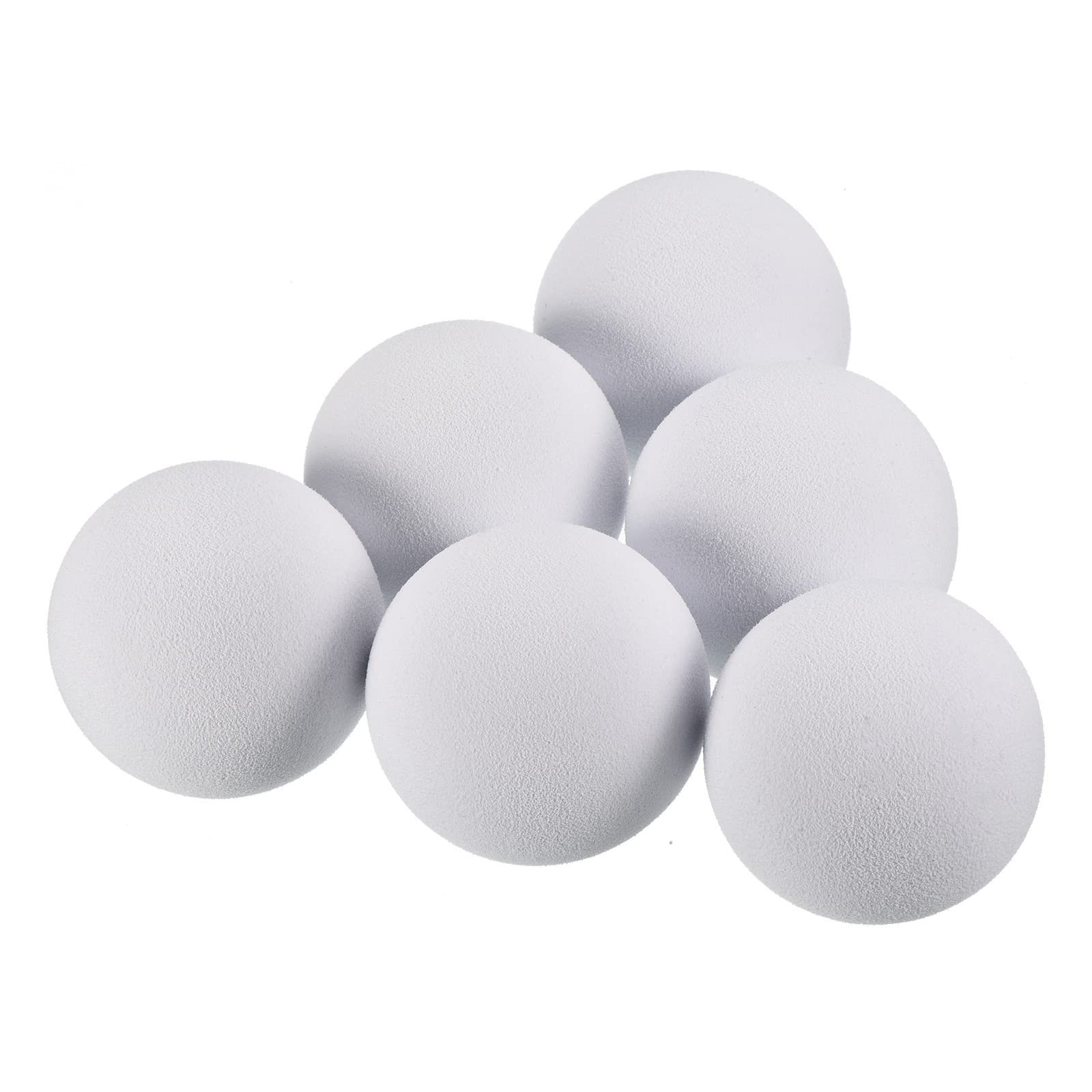 PATIKIL Golf Foam Balls, 10 Pack EVA Sponge 42mm Exercise Flight Swing Practice for Indoor Training, White