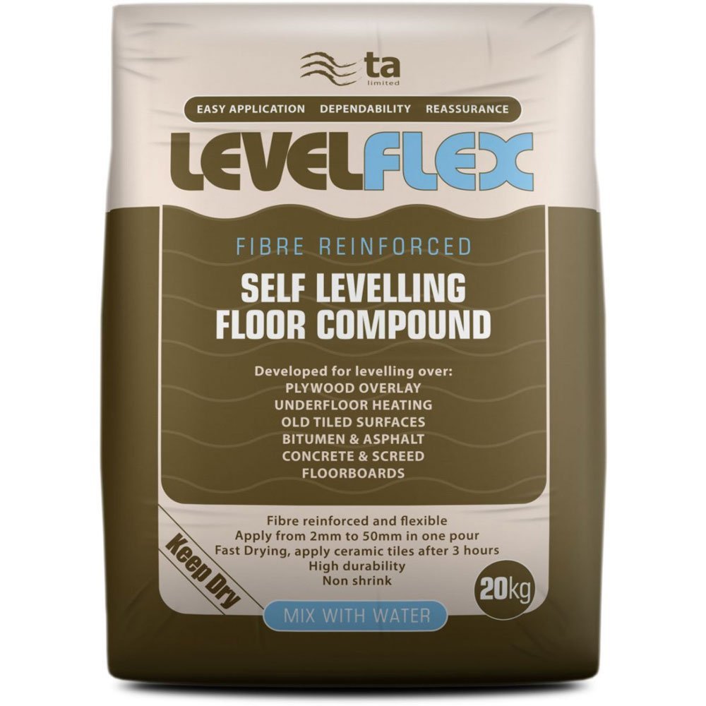 Tilemaster Adhesives 20kg LevelFlex Self Levelling Floor Compound
