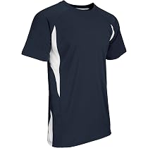 CHAMPRO Vision Lightweight Polyester T-Shirt Jersey - Youth Large, Black, Dri-Gear Moisture Wicking - View #2