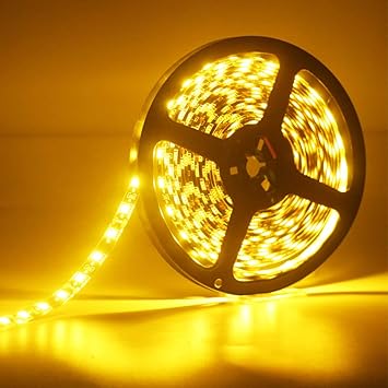 EverBright Led Strip Lights, Amber Led 