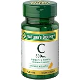 Nature's Bounty Vitamin C 500 mg Tablets 100 ea (Pack of 3)