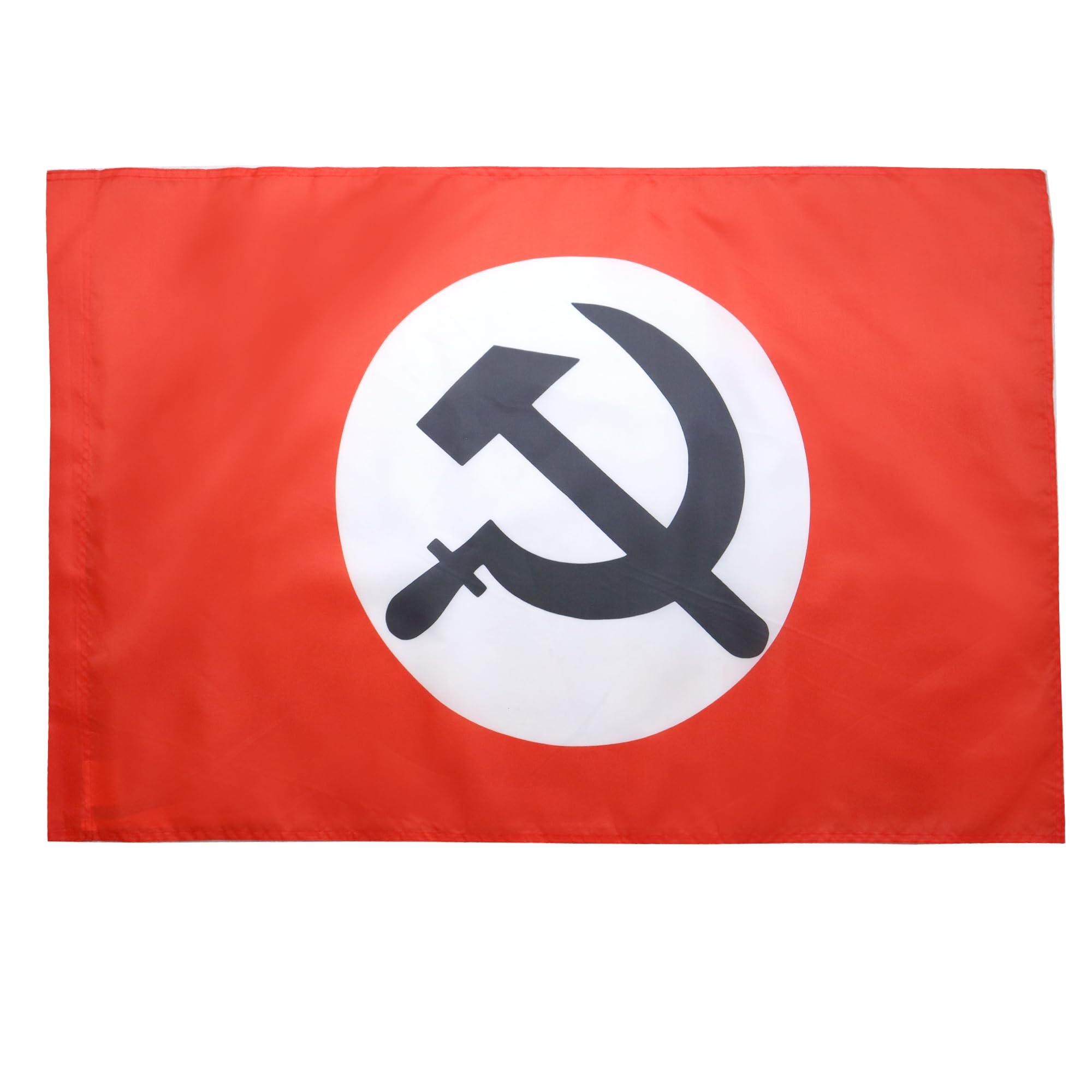 AZ FLAG - National Bolshevik Party Flag - 2x3 Ft - communist Russian Banner with Sleeve - 100% Polyester - Fade Resistant - Vivid Colors - 2' x 3' Feet - 90x60 Cm