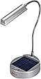 クマザキエイム 【SOLPA】 ソーラー充電式卓上LEDライト シルバー SL-9850