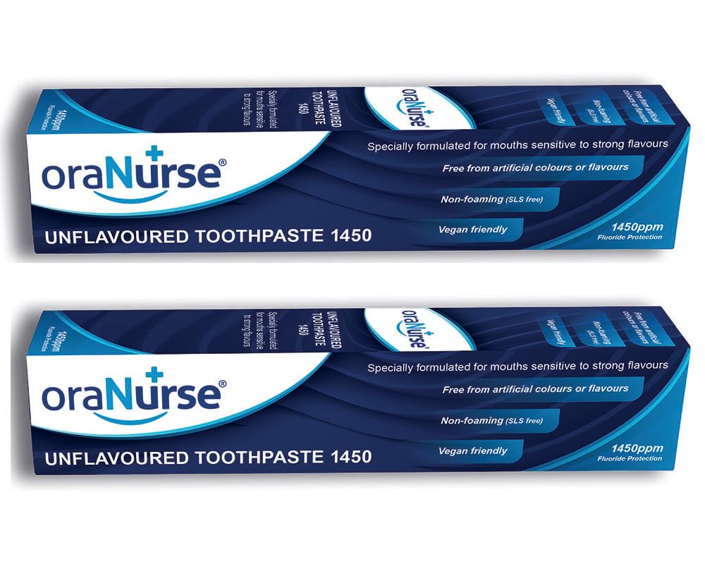 Oranurse 50 ml Unflavoured Toothpaste by Oranurse-Pack of 2