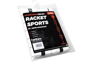 NOX Overgrip Pro 12 Units Padel, White, Blister: 19 x 14 x 2 cm