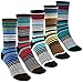 Tselected Women's Classic Dress Socks Colorful Warm Funny Casual Crew Vintage Style US Size 6-11 5 Pack