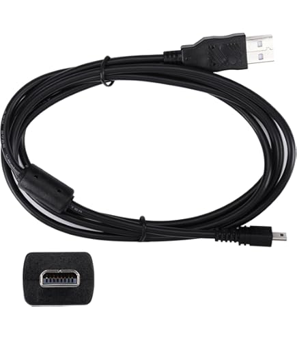 Amazon.com: TacPower USB Cable/Cord/Lead For Sony Cybershot DSC-H5
