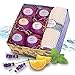 Bath Bombs Gift Set By Blush Personal Care, Made in the USA. Moisturizer For Dry Skin And Stress Relief. Kit Includes 6 Large Bombs All Natural Lush Ingredients.