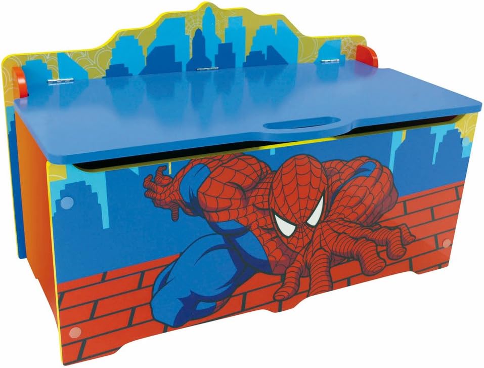 spiderman toy chest