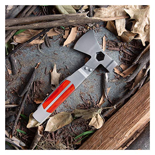 Sheffield 12301 Camper 12in1 AxeHead Multi Tool, Axe, Hammer